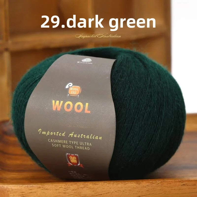 Medium and thick wool ball handmade DIY knitted sweater scarf material wrapping thread 50g