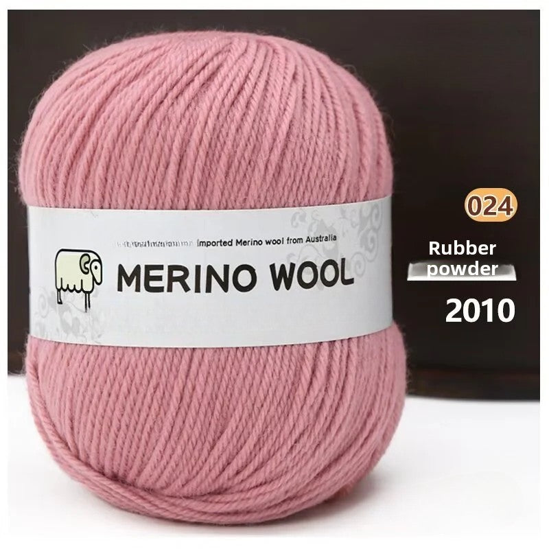Medium and coarse wool thread hand-woven multiple strands 50g hand-DIY knitted sweater scarf material wool ball