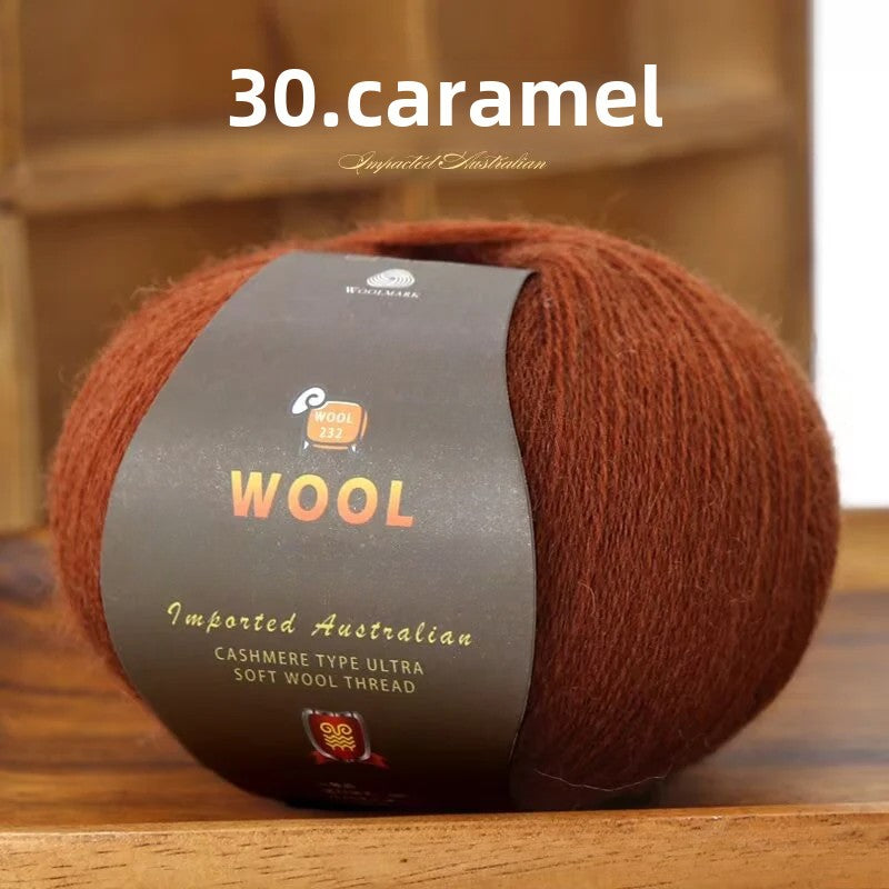 Medium and thick wool ball handmade DIY knitted sweater scarf material wrapping thread 50g