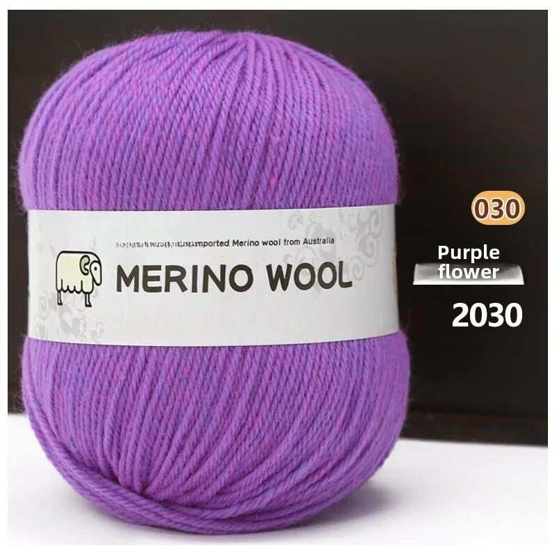 Medium and coarse wool thread hand-woven multiple strands 50g hand-DIY knitted sweater scarf material wool ball