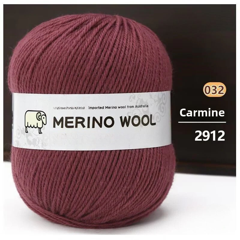Medium and coarse wool thread hand-woven multiple strands 50g hand-DIY knitted sweater scarf material wool ball