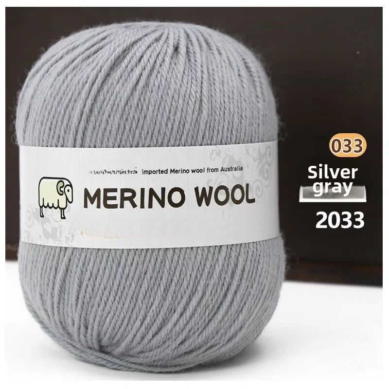 Medium and coarse wool thread hand-woven multiple strands 50g hand-DIY knitted sweater scarf material wool ball