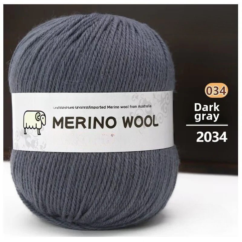 Medium and coarse wool thread hand-woven multiple strands 50g hand-DIY knitted sweater scarf material wool ball