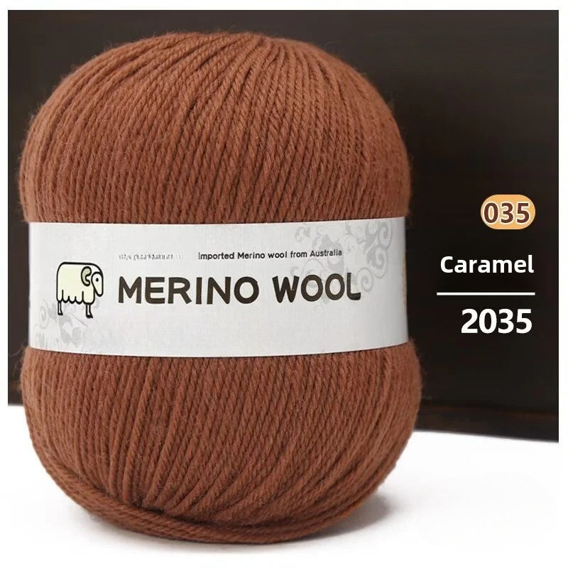 Medium and coarse wool thread hand-woven multiple strands 50g hand-DIY knitted sweater scarf material wool ball